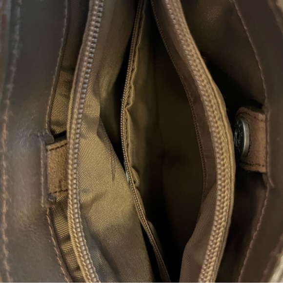 Tommy Bahama burlap suede purse - Picture 6 of 8